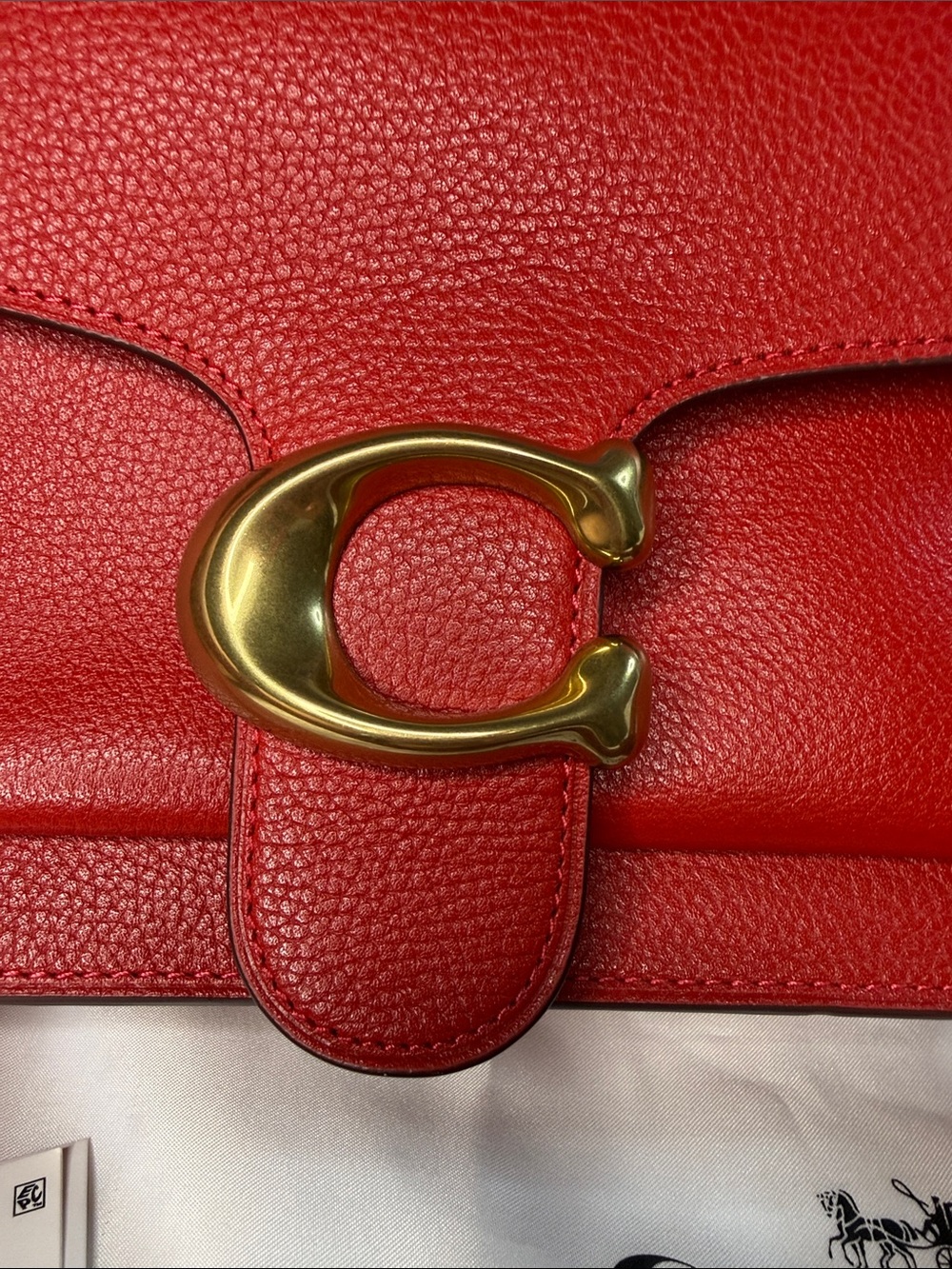 Coach VINTAGE TABBY 26 Shoulder bag Bold Red - Picture 3 of 15